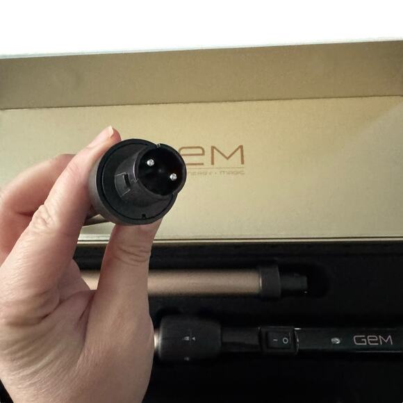 GEM 3 in 1 CURL Designer Professional Ceramic Curler Styling Iron New In Box NIB - Picture 15 of 16